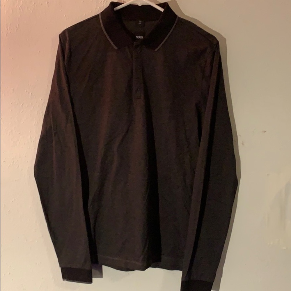 Hugo Boss Long-Sleeved Polo